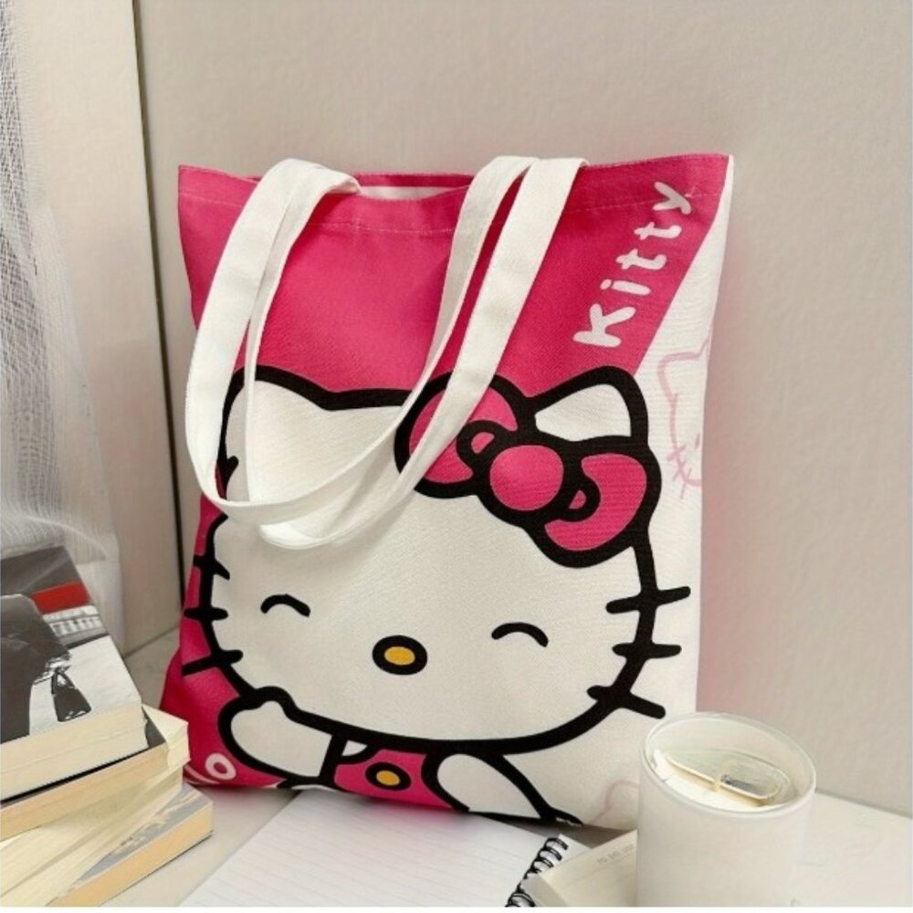 Sanrio Hello Kitty Canvas Tote Bag Large